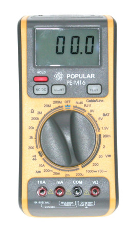 PE-M16 : 3 in 1 Network Digital Multimeter, DC1000V